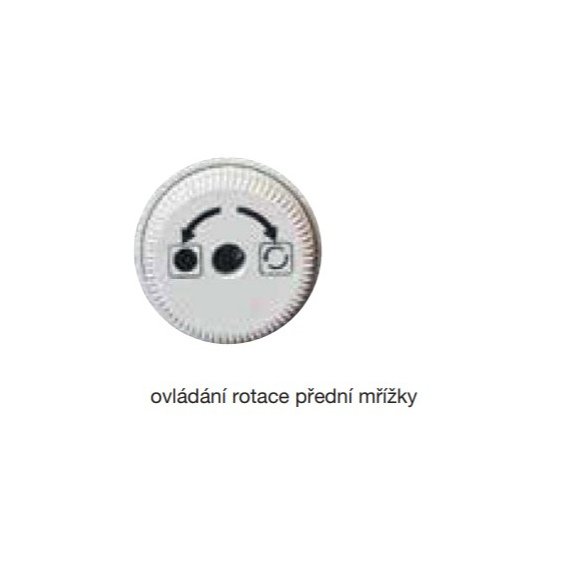 Soler & Palau Meteor EC Axial Tischventilator - Steuerung der Oszillation von Frontgitter