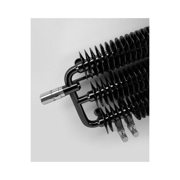 TERMA Ribbon HWS Retro Heizkörper RAL9005 - Detail