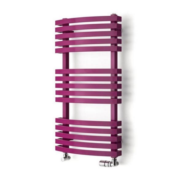 TERMA Kioto Designheizkörper 870x480 RAL4010