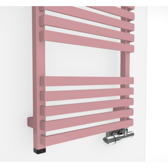 TERMA Quadrus Slim One Designheizkörper RAL 3015 Detail