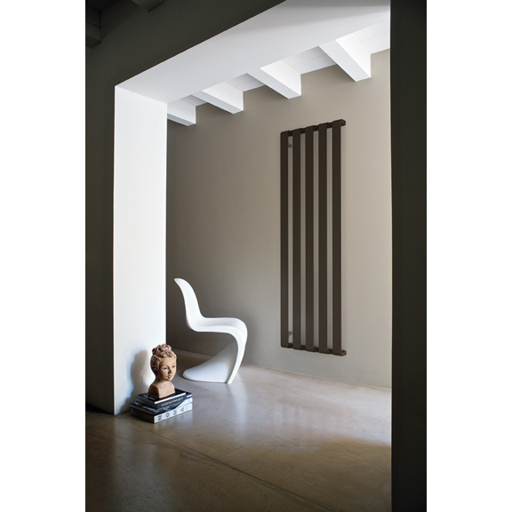 IRSAP Step V Designheizkörper 1800x670 Farbe Brown Tobacco