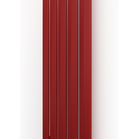 TERMA Aero V Designheizkörper 1500x410 Farbe Metallic Red vertikal