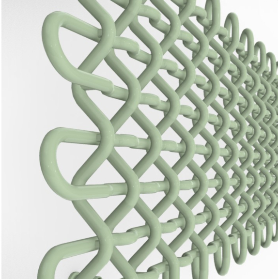 TERMA PLC H Designheizkörper Farbe RAL6019 - Detail