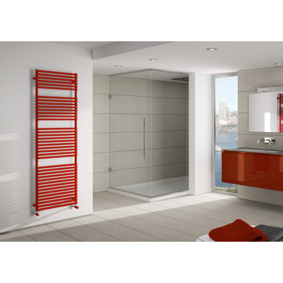 IRSAP Net Badheizkörper 1760x500 Farbe Flame Red