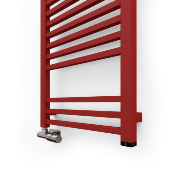 Bone One Badheizkörper - Metallic Red Detail