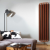 TERMA Ribbon V Retro Heizkörper 1920x390 Farbe Copper- im Interieur