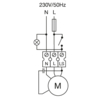 Ventilator EBB 170 N T - Schaltbild