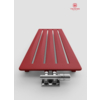 TERMA Aero V Designheizkörper 1500x410 Farbe Metallic Red Variante - Wasser