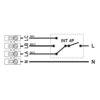 INTER 4P Drehzahlumschalter - Schaltbild