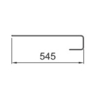 Einseitig 545 mm