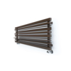 TERMA Sherwood H Heizkörper unter Fenster 440x1600 Farbe Dark Brown