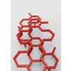 TERMA Hex Designheizkörper 1220x486 soft 3028 Detail