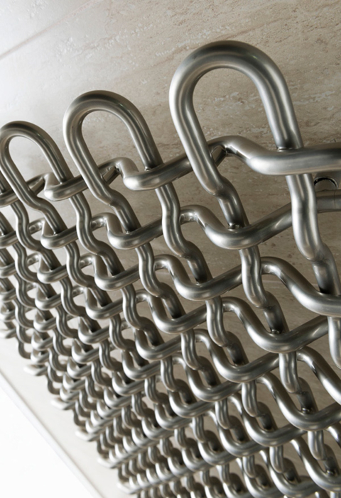 Farben Terma - Designheizkörper PLC V - Chrom - chrome - Detail