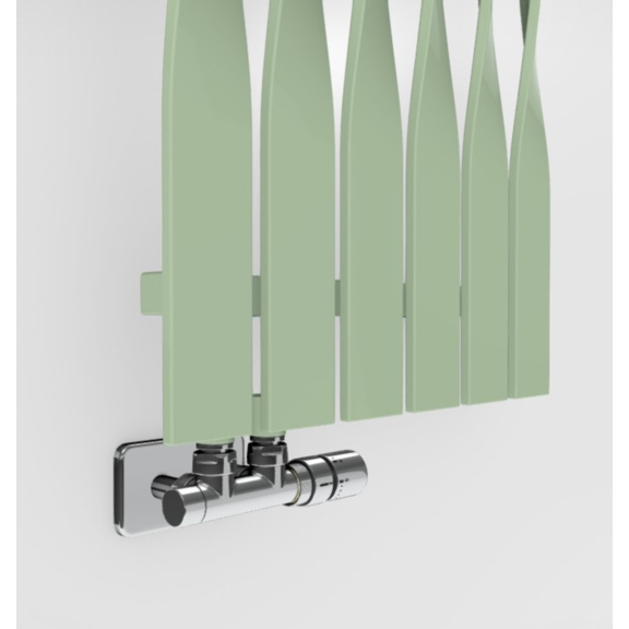 TERMA Cyklon V Designheizkörper - Farbvariante RAL6019