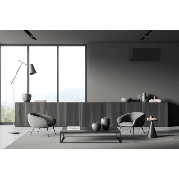 RAS SHORAI Curve Black-Living room two armchairs