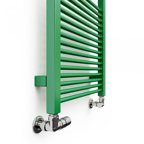 TERMA Mike Designheizkörper 1335x530 RAL6029 Detail