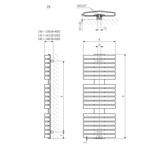 TERMA Iron D Schema - Abmessungen