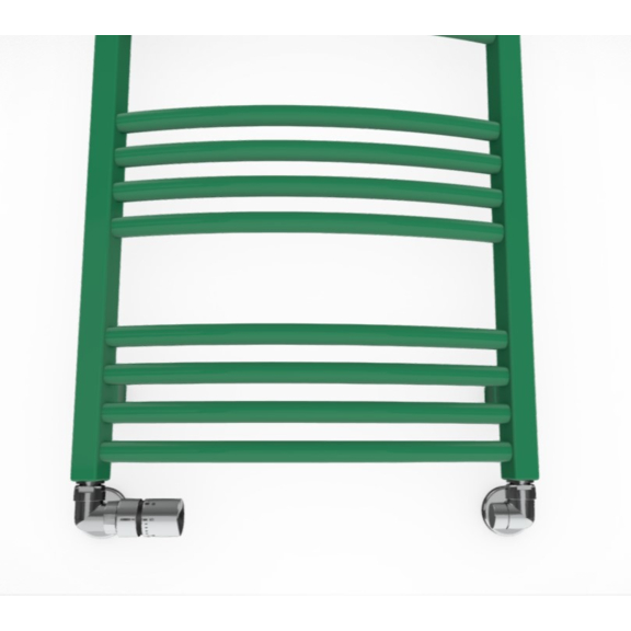 TERMA Lena Badheizkörper RAL6032 Detail