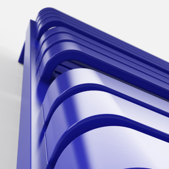 TERMA Warp T Bold Designheizkörper Detail