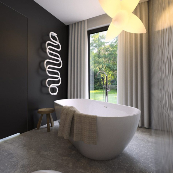 TERMA Perla Designheizkörper RAL 9016 Inspirationen