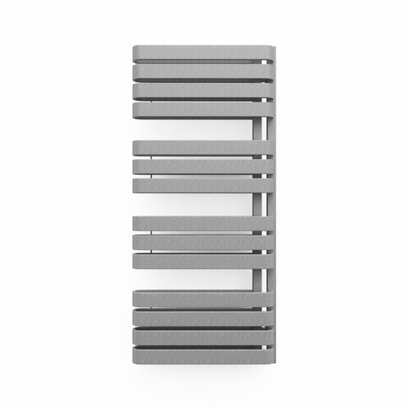 TERMA Warp S Designheizkörper 1110x500 Farbe Salt und Pepper