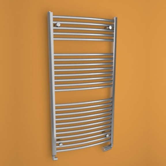 ISAN Palmyra Radius Chrom Badheizkörper