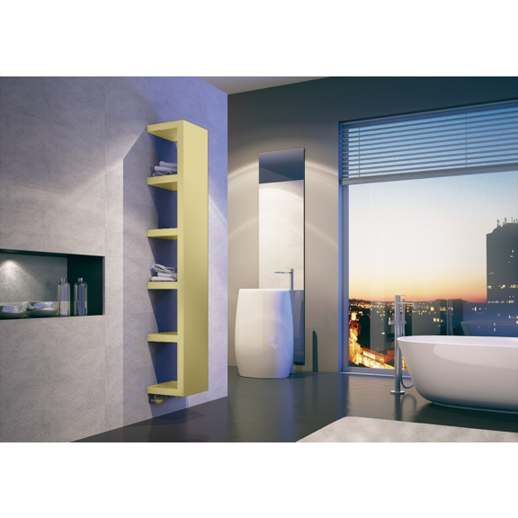 IRSAP Quadraqua Designheizkörper 1828x300 L Farbe Beige Cream