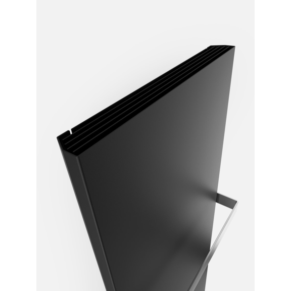 TERMA Case Slim Vertikaler Designheizkörper mit Druckmotiv Muster 1 - Detail