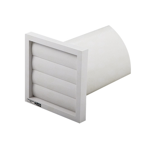 Helios teleskopische Wanddurchdringung + Aussengitter WES 150