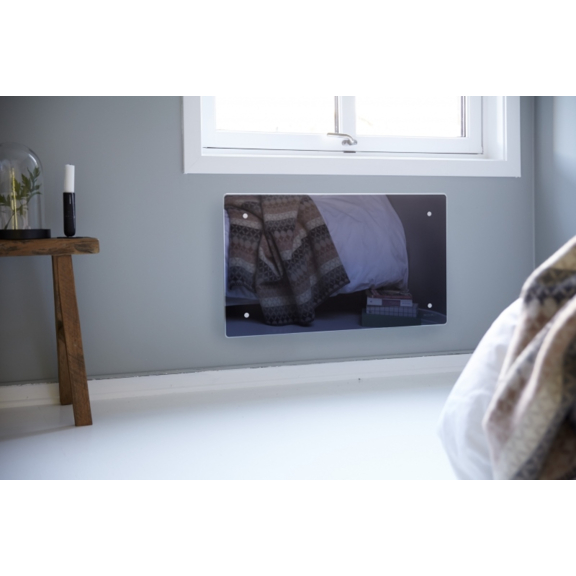 ADAX CLEA KWT schwarzer Konvektor mit WiFi Interieur