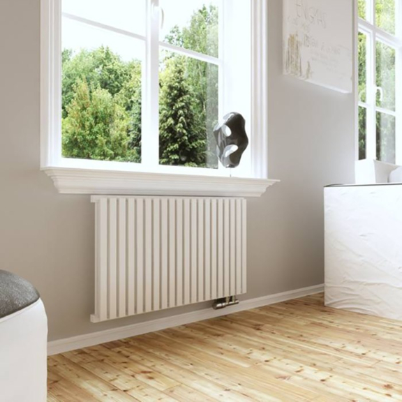 TERMA Nemo Designheizkörper unter Fenster RAL 9016 Inspirationen