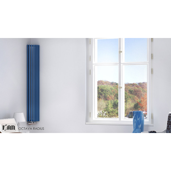 ISAN Octava Radius Eckheizkörper - S11