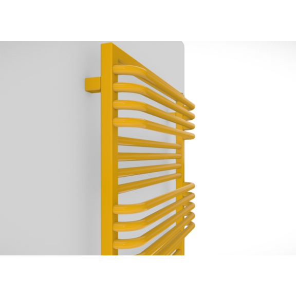 TERMA POC 2 Badheizkörper Farbvariante RAL1021 - Detail