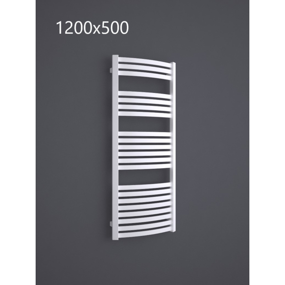 TERMA Dexter Badheizkörper RAL9016 1200x500