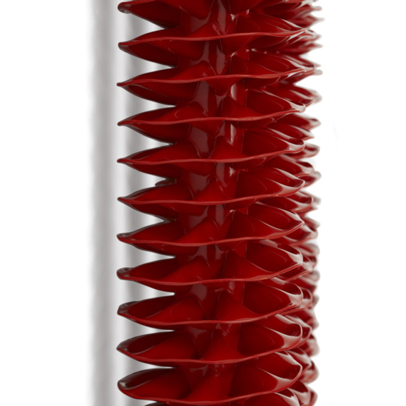 TERMA Ribbon V E Designheizkörper Detail - Spirale