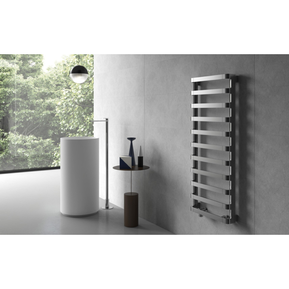 IRSAP Step B Badheizkörper 1240x500 Farbe Chrom