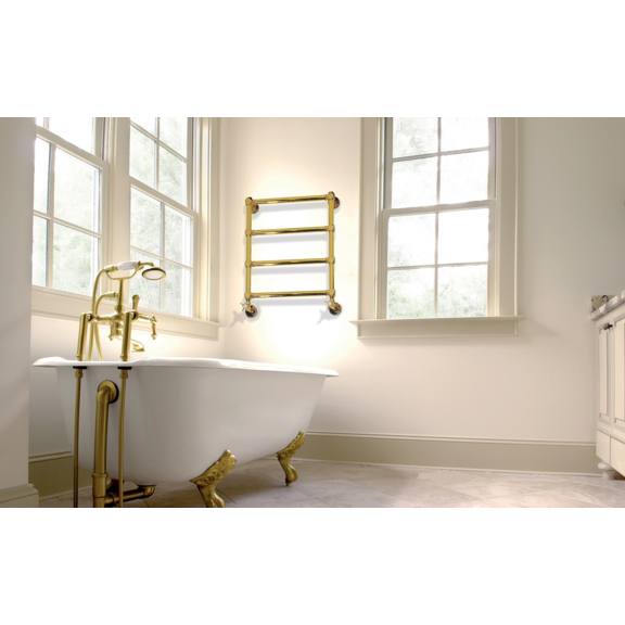 IRSAP Minuette Chrom-Badheizkörper 596x540 Farbe Gold