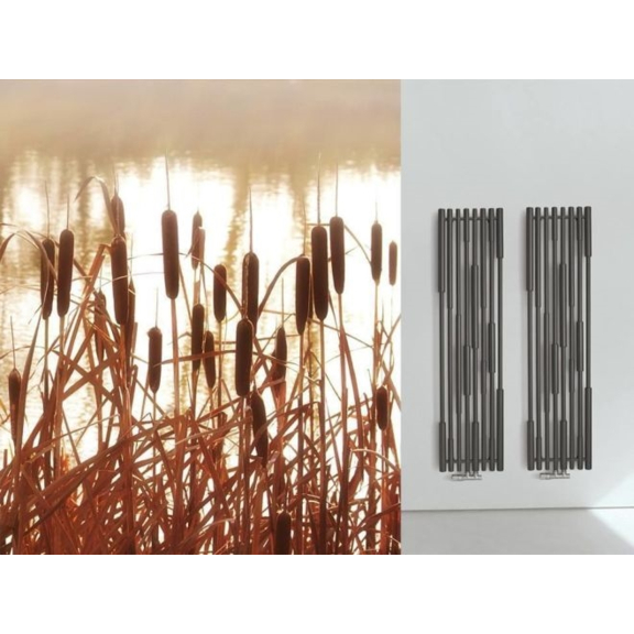 TERMA Cane Designheizkörper im Raum - Detail - Schlife