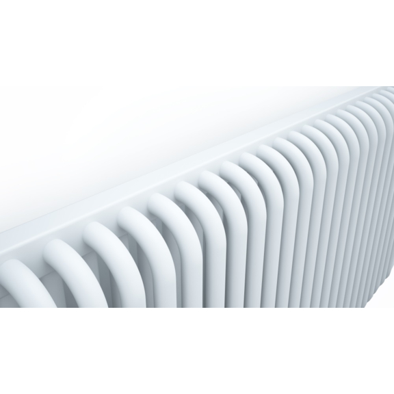 TERMA Delfin Designheizkörper 545x1050 Farbe Soft White