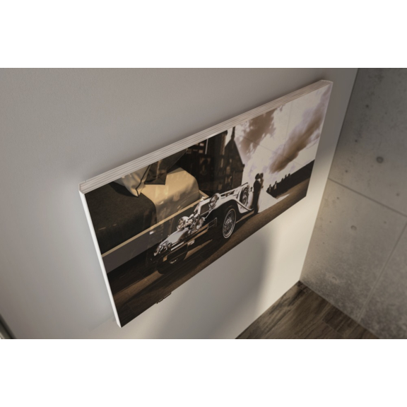 TERMA Case Slim Designheizkörper mit Druckmotiv