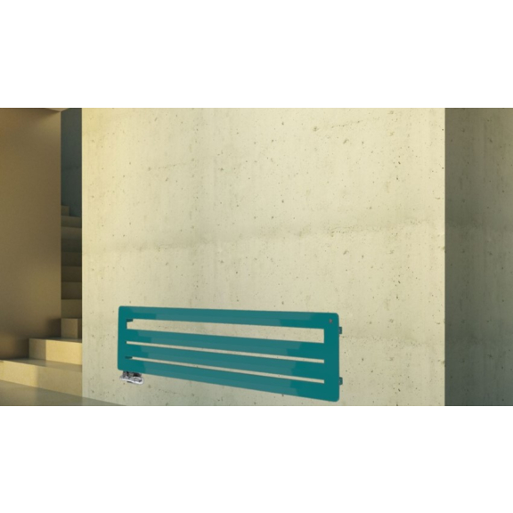 TERMA Aero HG Designheizkörper RAL5021 im Interieur