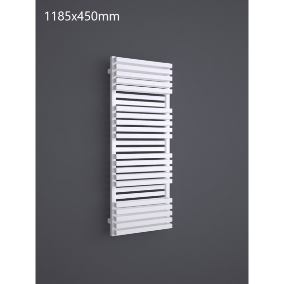 TERMA Quadrus Bold One Badheizkörper 1185x450 RAL 9016