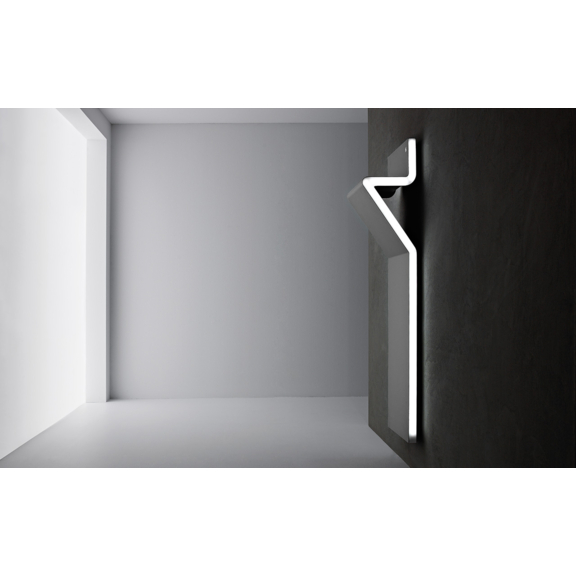 IRSAP Tratto Designheizkörper 1600x450 Farbe Pearl Grey