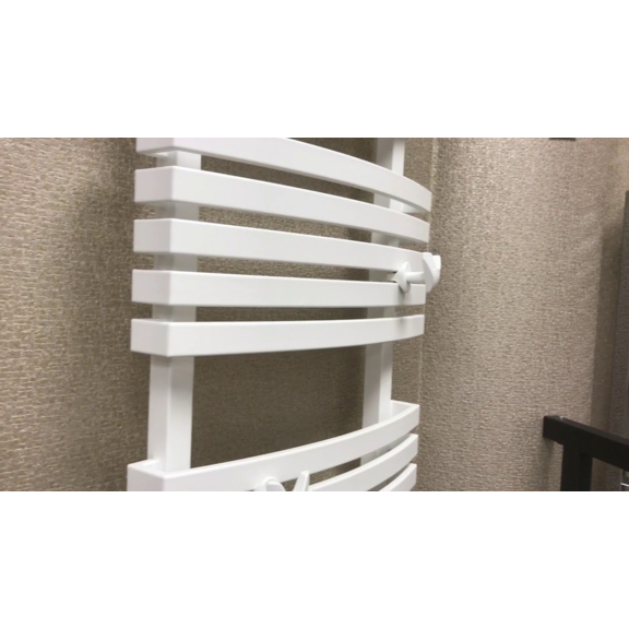 TERMA Kioto ONE Designheizkörper Farbe RAL9016 - Detail