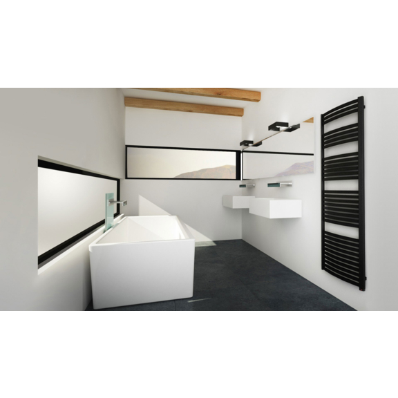 TERMA Dexter Badheizkörper 860x500 RAL 9016