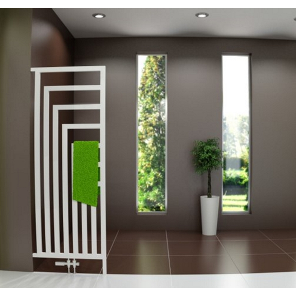 TERMA Angus DW Designheizkörper RAL 9016 1460x520 - modern und funktionell