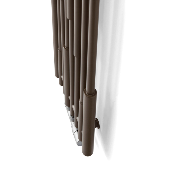 TERMA Cane Designheizkörper - Farbe African Bronze Detail Seitenansicht
