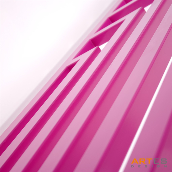 TERMA Angus V Designheizkörper Detail