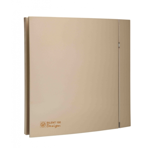 Ventilator Silent 100 Design CZ - champagnerfarben