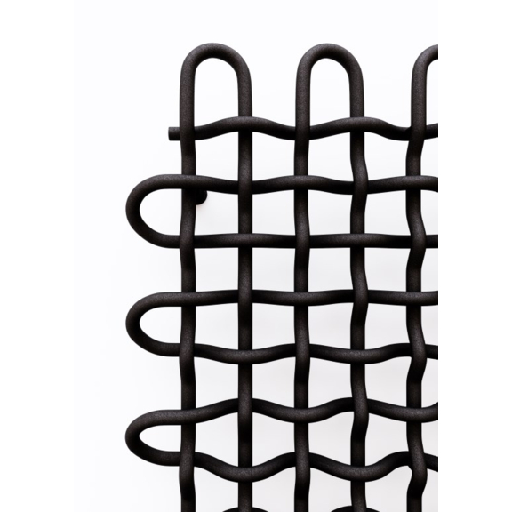 TERMA PLC V Designheizkörper 1800x463 Farbe Black Pepper abgerundete Profile